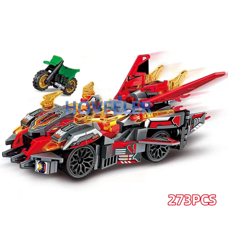 Legacys Ninjacar Automobile Race Model Building Blocks Technical Kai Season 14 Kids Classical Toys Bricks Gift for Children Boys