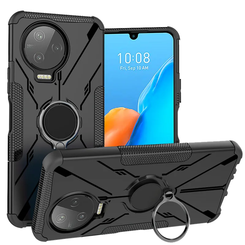 Case For Infinix Note 12 Pro Case Armor Magnetic Suction Stand Case Infinix Note 12 Pro Full Cover For Infinix Note 12 Pro X676B