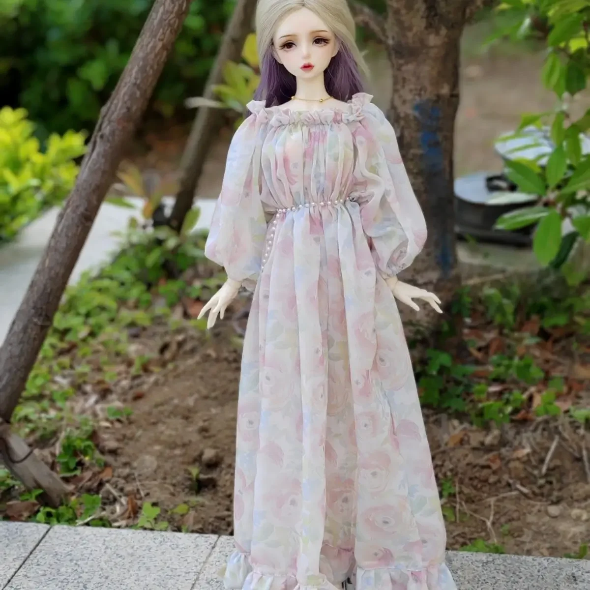 (Dostosowane) 1/3 1/4 Ubranka dla lalek 60/45 cm Bjd Doll Princess Dress Girl Toys Dress Up Play House Doll Akcesoria, bez lalki