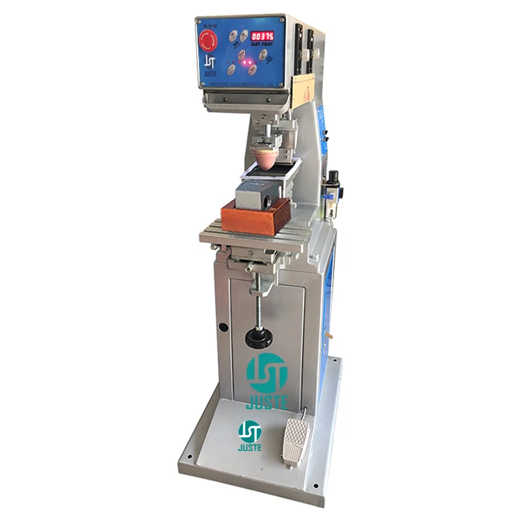 High Speed Pad Printing Machine One Colour Transverse Top Pad Printer For Plastic Bottle Cap Ruler Display 100Cm Wooden Ruler