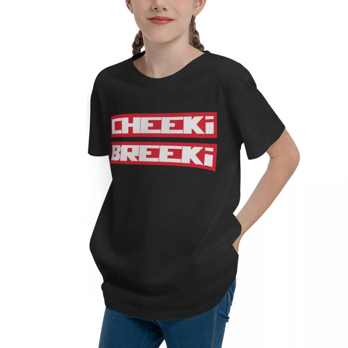 Harajuku Escape From Tarkov Cheeki Breeki Classic Teeanger Basic Short Sleeve T-Shirt T-shirts Cute High quality Home Sarcastic