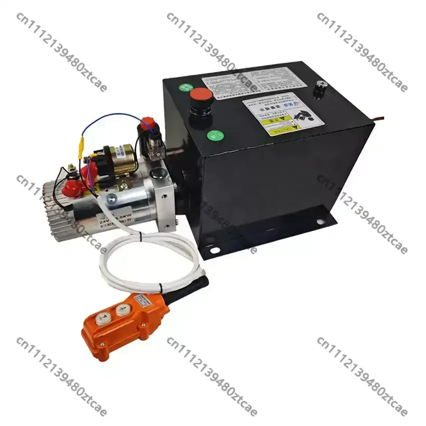 Modified dump truck, backflip, rollover, electric power take-off, light truck van, modified dump high-power motor, large flow