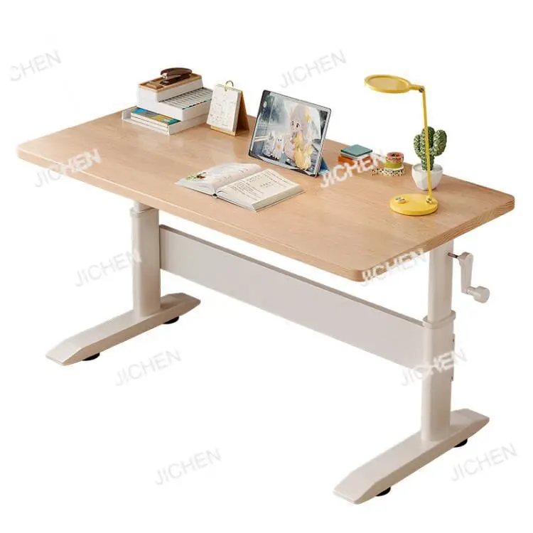 

JC Learning can lift children's solid wood writing primary school students bedroom homework computer desk