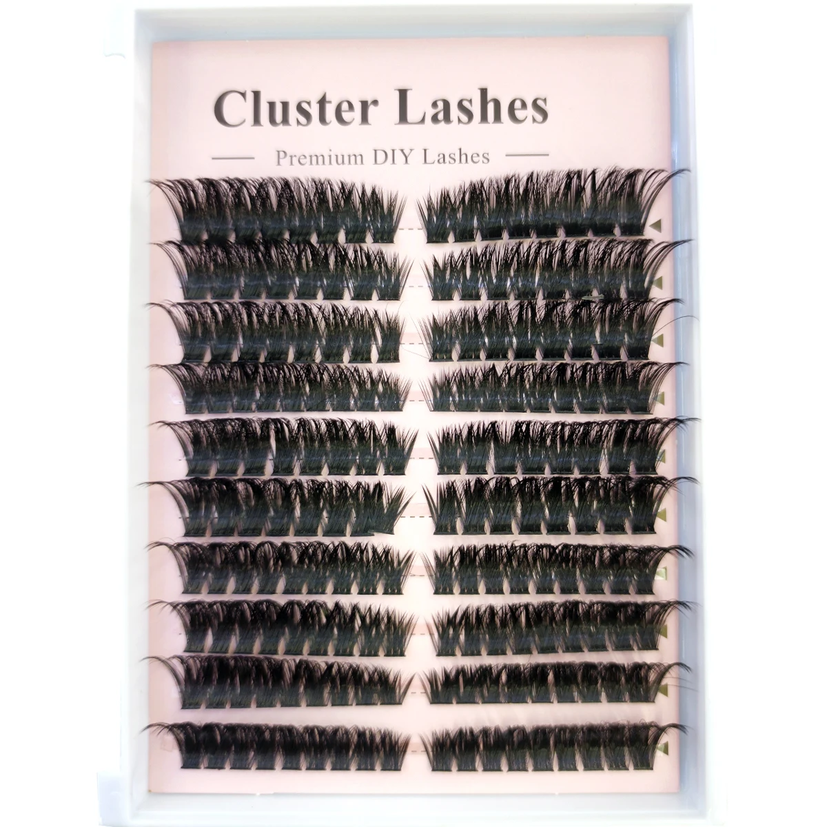 60-reihiges DIY-Wimpernverlängerungs-Set, Cluster, individuelles Wimpern-Set, Mix-Stile, 10–18 mm, mit Bindung und Dichtung, Augen-Make-up-Werkzeug – Detail 17