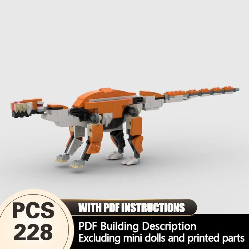

Creators Animal Series Model MOC Building Bricks Titanosuchus Modular Technology Gifts Holiday Assemble Children Toys Suit