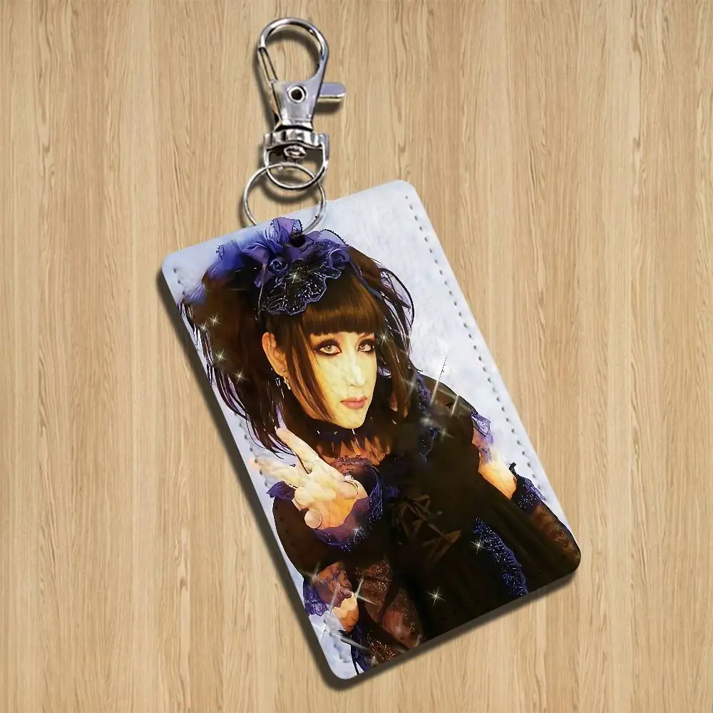 Mana Malice G-Gothic MizerS Halter für Bank, Business, Arbeitskartenhalter, Studentenkartenetui, Buskarten-Schlüsselanhänger