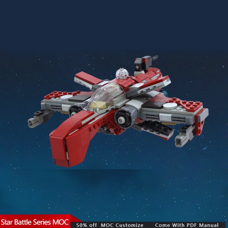 

435 шт. Star Battle ARC-170-736, альтернативный MOC, модульный строительный блок, обучающий кирпич, игрушка «сделай сам», Рождественский подарок