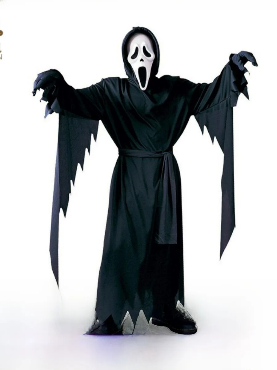 Nieuwe Halloween Kostuum Scr Terror Prestaties Par Dr up Enge Rollenspel Outfit Katoen Traditionele Chinese Podium Cos...