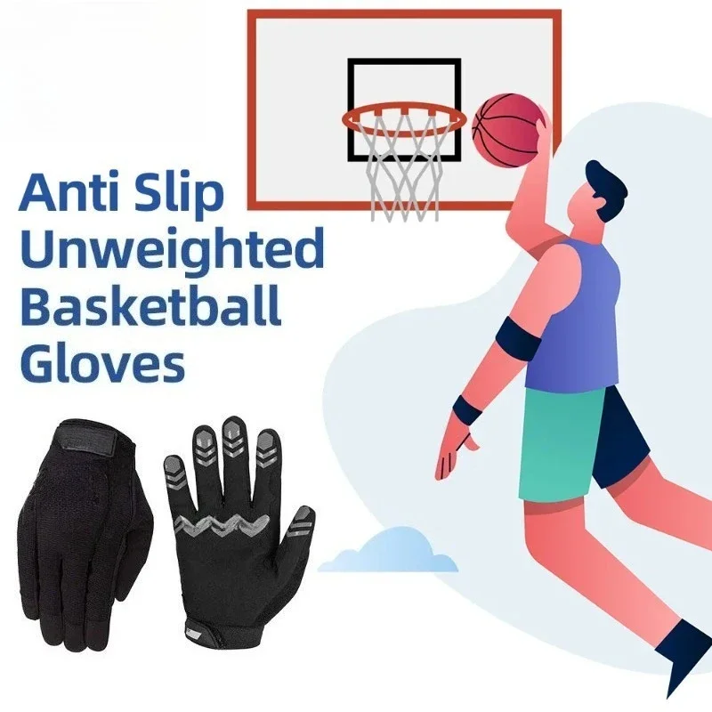 

Adult non-slip unweighted ball control gloves basketball training assisted driving gloves