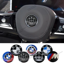 Emblema para Volante, Auto-Estilo, E36, E46, E53, E90, E60, E61, E93, E87, X1, X3, X5, X6, F30, F20, f10, 45 milímetros, 1PC