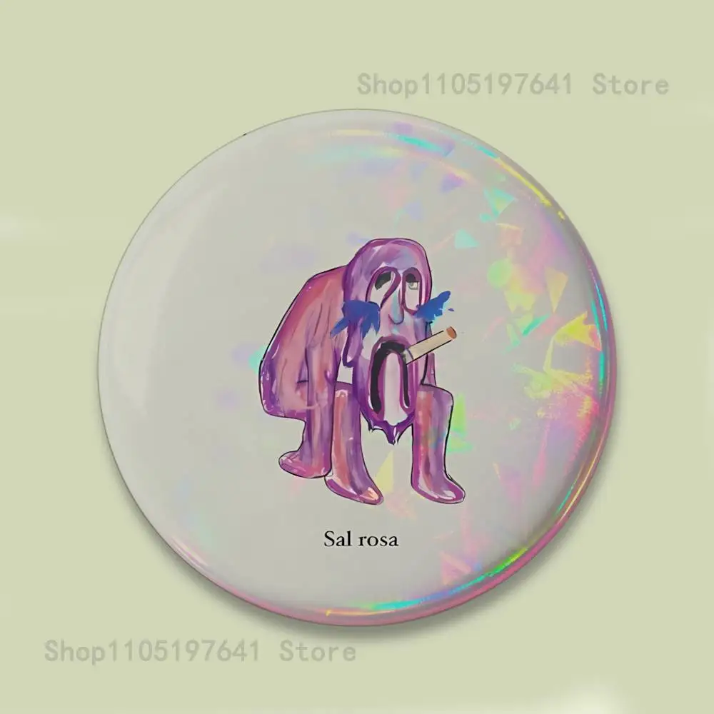 المافيا اللاتينية الإبداعية شارة مستديرة زر دبوس حقيبة ديكور المشجعين جمع الأصدقاء هدية بروش