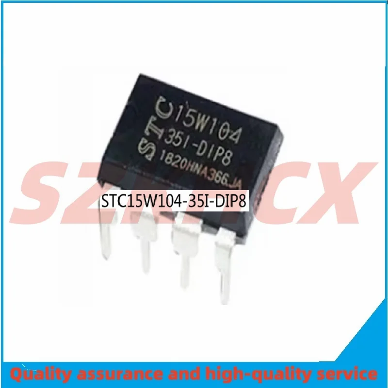 1PCS/LOT 100%New Original STC15W104-35I-DIP8 15W104 DIP8 Microcontroller Chip