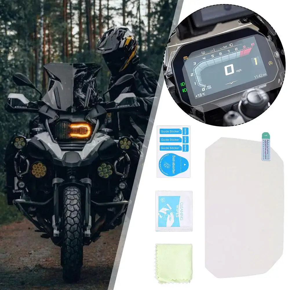

Для BMW R1250GS R1200GS LC Adv F750GS F850GS C400X F900XR R1250R R1250RS кластерная пленка для царапин ТПУ