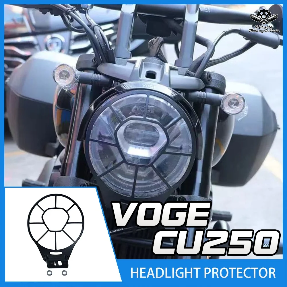 

Крышка фары мотоцикла, оригинальная сетка для фары, защита фары в ретро-стиле, подходит для VOGE CU250