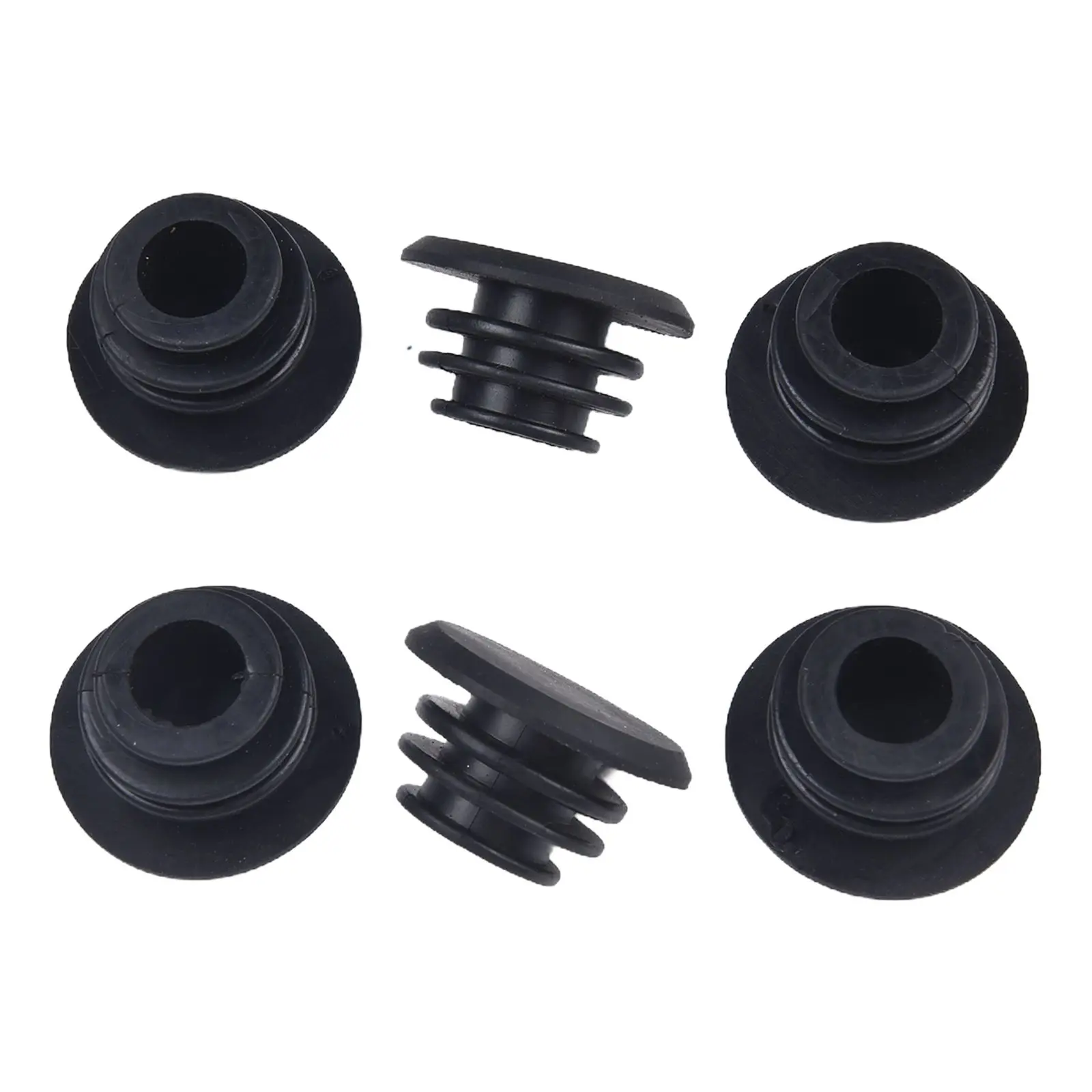 

MTB Rubber Bike Handlebar End Plugs Bike Grip Bicycle Bar End 6 Pack Rubber Bike Grip Ends Cycling Accessories