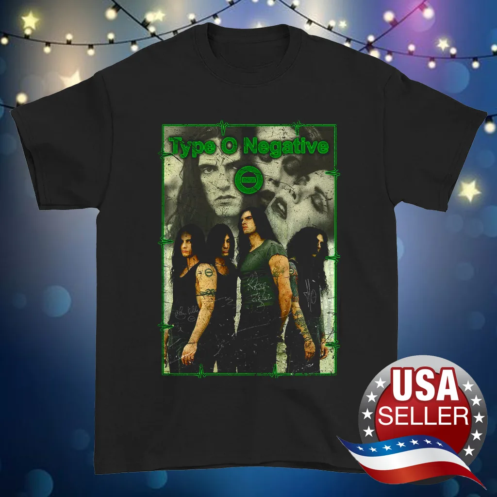 

Type O Negative band poster signed black T-shirt Unisex All sizes TA5566