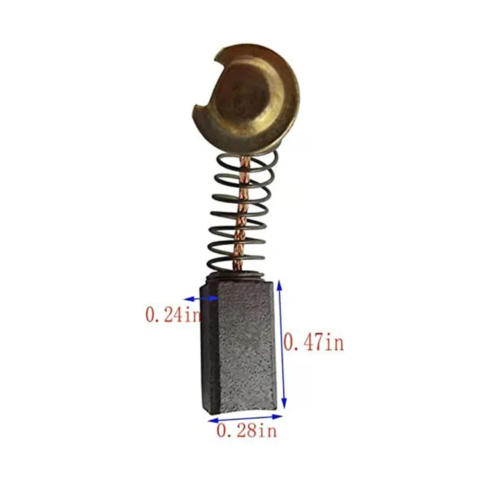 8pcs Carbon Brushes Kit For C8FSE C8FSHE Slide Compound Mitre Saw 999-021 999021 Carbon Brushes Power Tool Parts