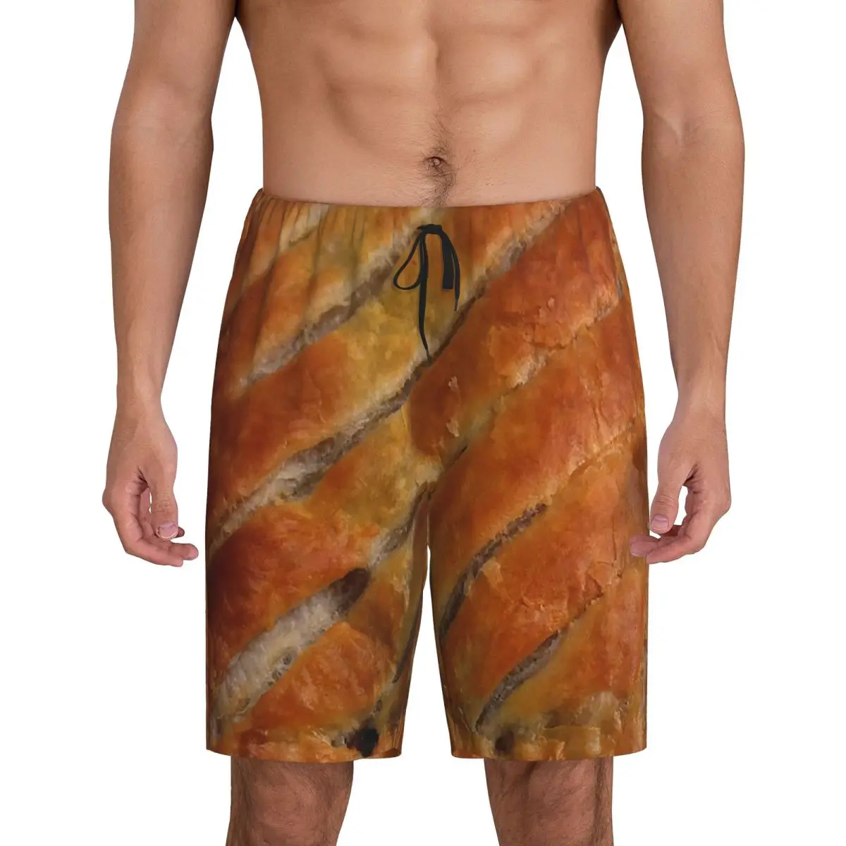 

Мужские короткие пижамные шорты Custom Greggs Steak Bake для сна и отдыха