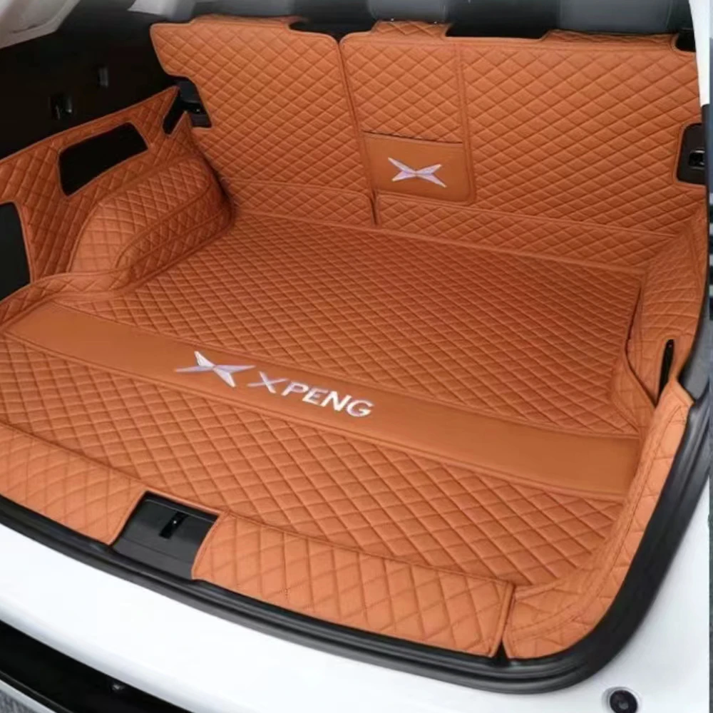 

For Xpeng G9 2024 Trunk Cushion Full Surround Rear Trunk Mats 2022 2023 Trunk Pad Modification Accessories Cargo Liner
