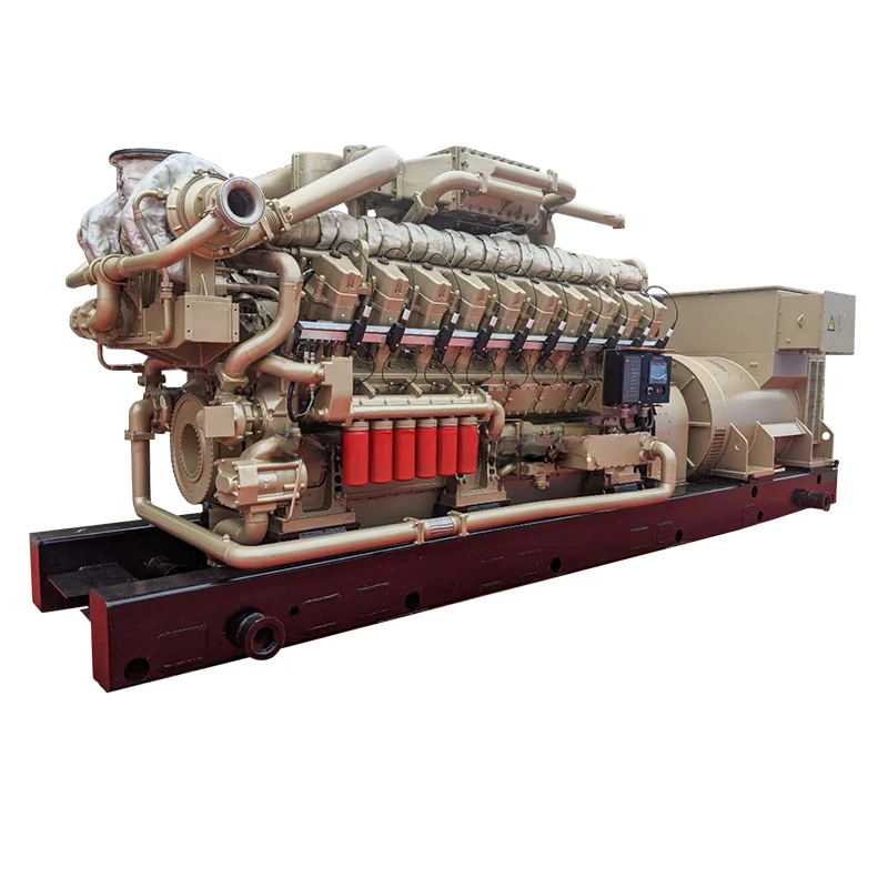 1000KW 1250KVA CHP LGP LNG Biogas Natural gas Generator 1MW by Perkins 4016-61TRS2 engine