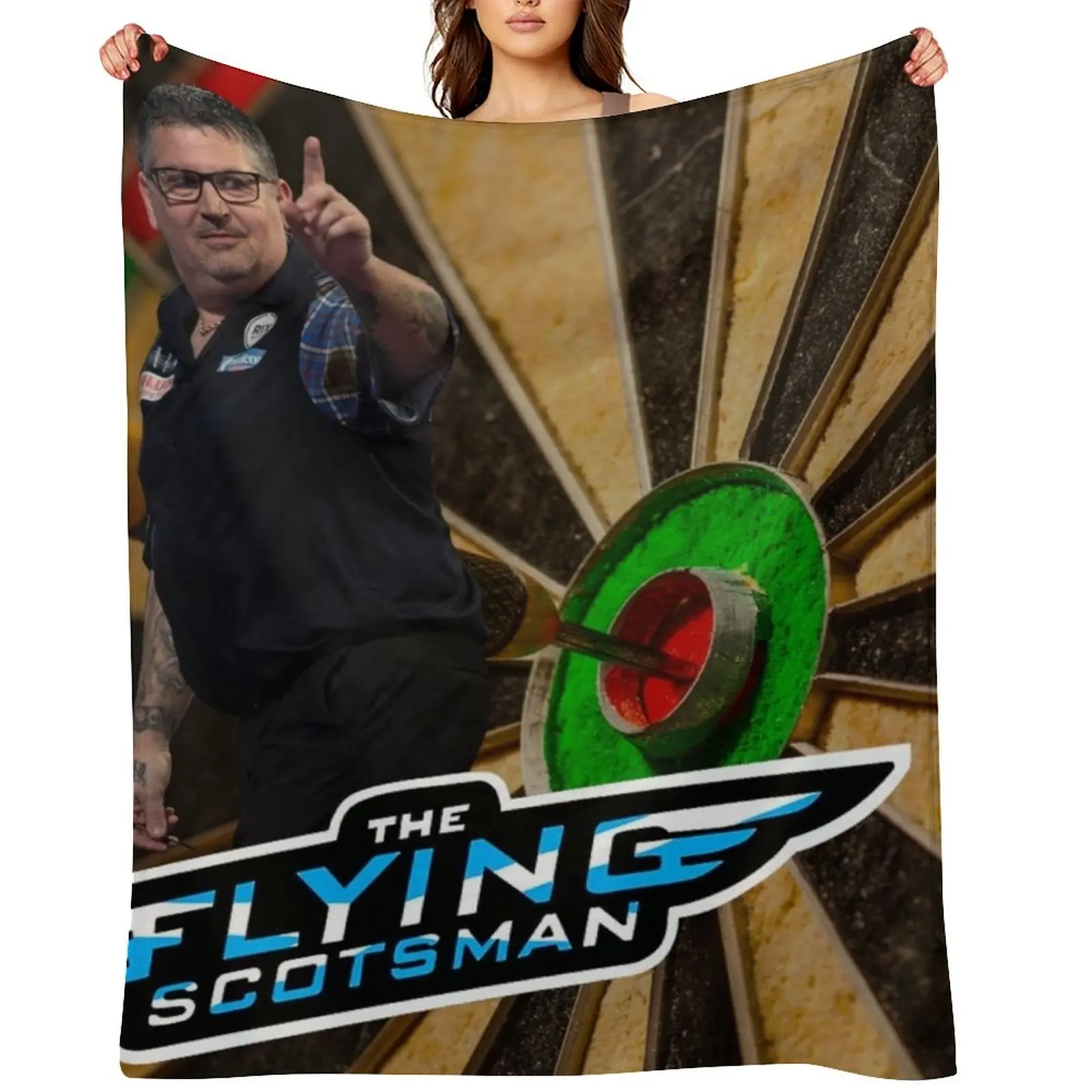 

Gary Anderson The Flying Scotsman Throw Blanket Beautifuls Large Flannel Kid'S Blankets