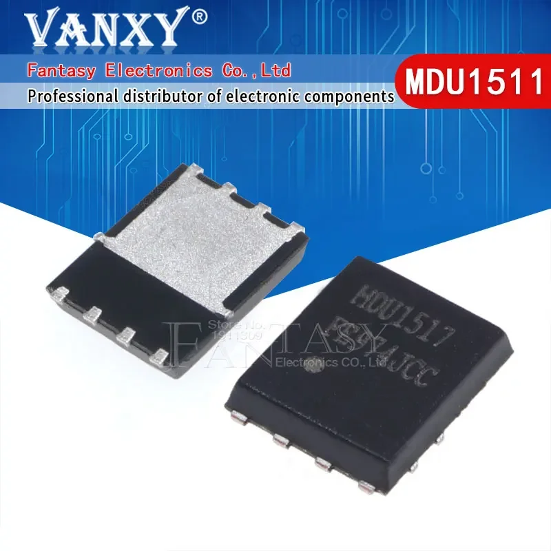 5pcs MDU1511 MDU1512 MDU1514 MDU1515 MDU1516 MDU1517 MDU1531 MDU1722 MDU1931 MDU2653 MDU2657 MDU3603 MDU04N010 RH DFN-8 MOSFET