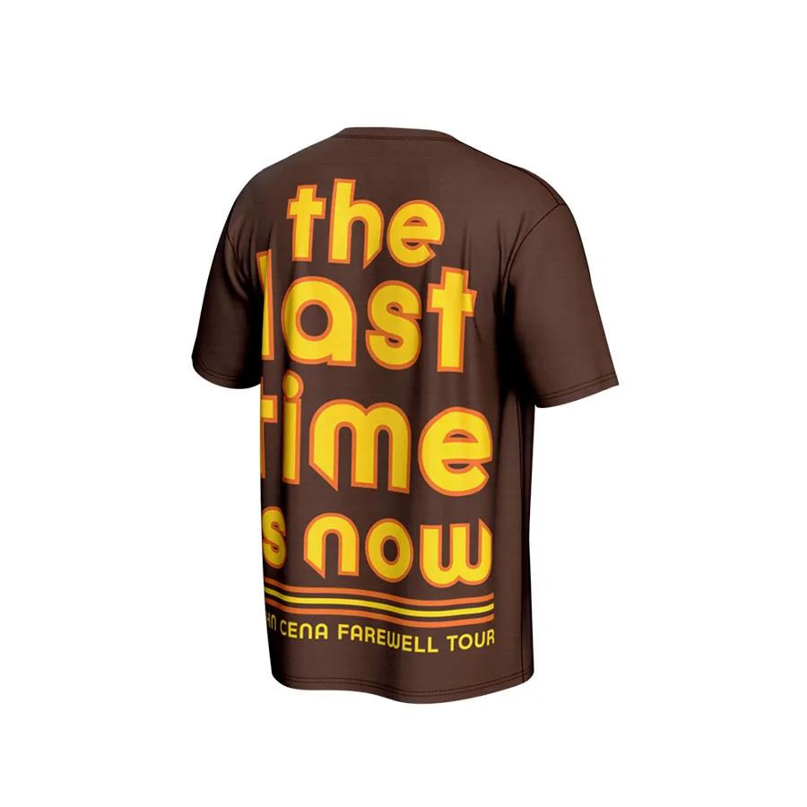 تي شيرت رجالي بني جون سينا جولة وداع 2025 سان دييغو تي شيرت كلاسيكي أنيق ريترو فضفاض يسمح بمرور الهواء مناسب للرياضات الخارجية #2