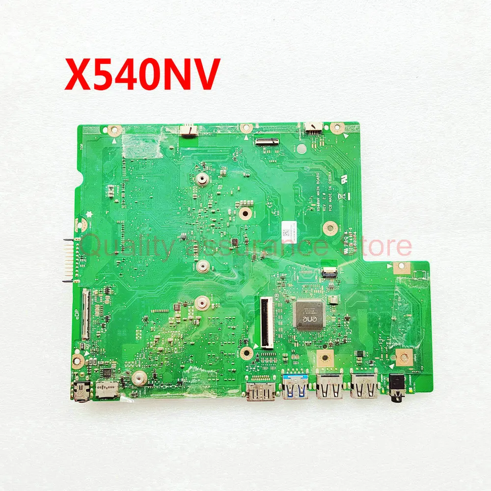 X540NV Mainboard For ASUS X540N D540NV F540NV A540NV R540NV Laptop Motherboard 920MX 2GB Graphics card N3450 CPU 8GB-RAM