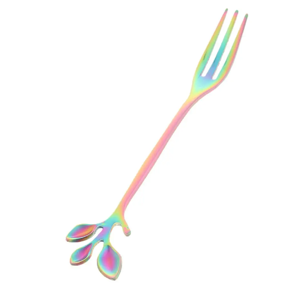 Stainless steel material fork, Adult Children, Dessert, Cupcake, Dinnerware