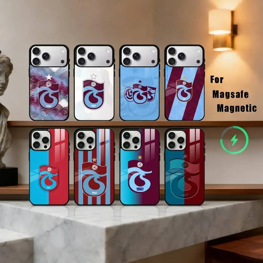

T-Turkey T-TrabzonsporS Phone Case For iPhone17,16,15,14,13,12,11 Plus,Pro Max Magnetic For Magsafe Wireless Charging