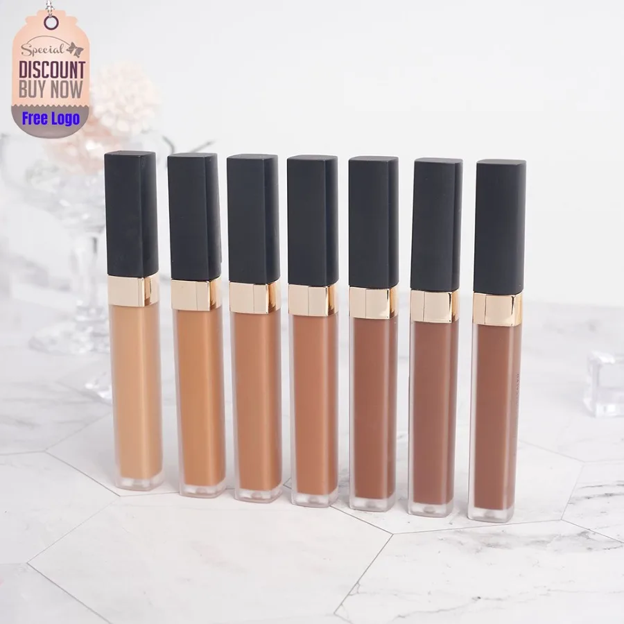 

Natural Light Thin Liquid Concealer Private Label Long-lasting Makeup-free Moisturizing Isolation Matte Concealer Custom Logo