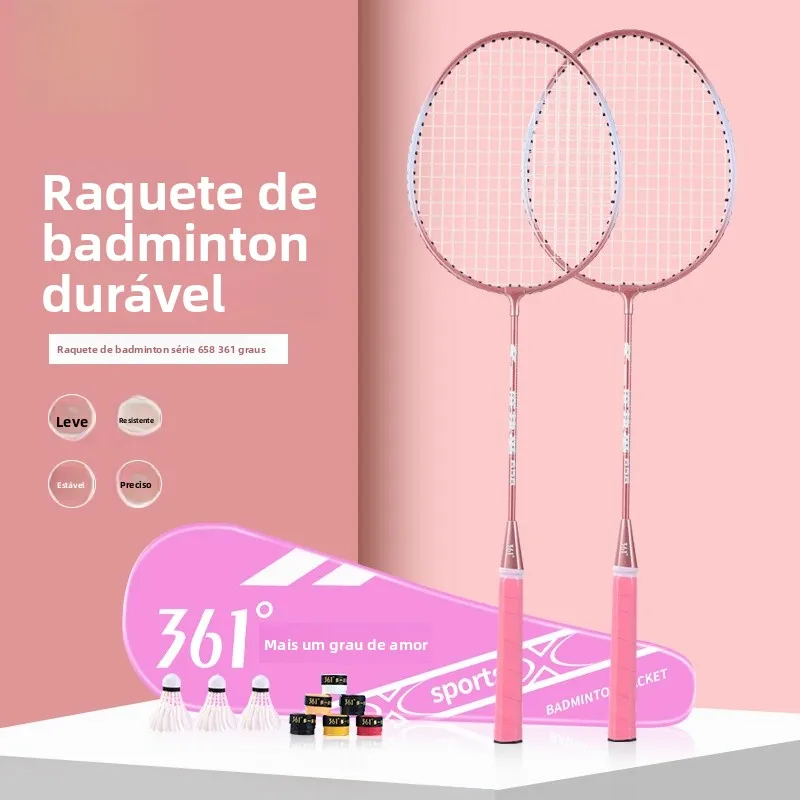 durable-ultra-light-badminton-racket-set-for-men-and-women-beginners-kit-student-adult-offensive-style-lightweight-alloy