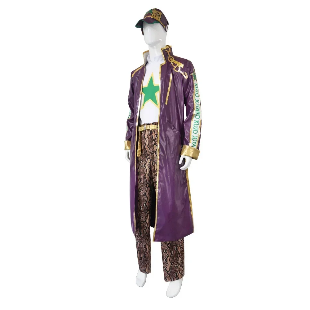 Fantasia de JoJo's Bizarre Adventure Stardust Crusaders Cosplay Kujo Jotaro/Star Platinum