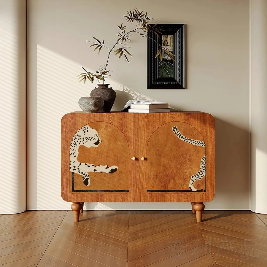 

American antique entrance cabinet, living room, room, bedroom against the wall, solid wood painted storage, locker, decorative
