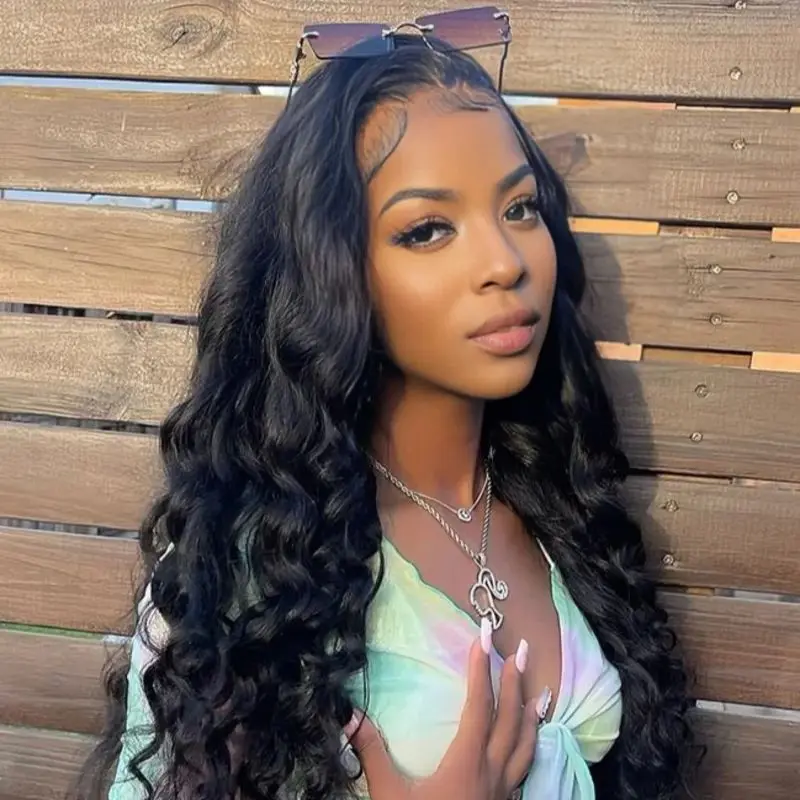 Black body wave hd trasparente 13x4 parrucche frontali in pizzo 30 pollici capelli umani per le donne scelta 100% brasiliano a buon mercato in vendita liquidazione