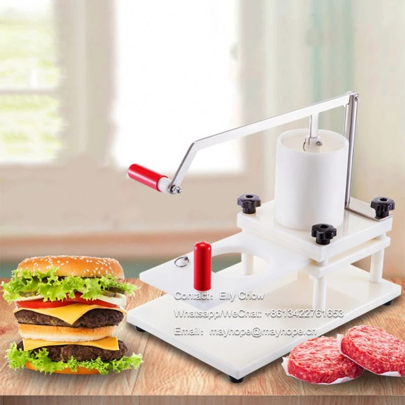 Hand Pressing Burger Machine Meat Stuffing Maker Hamburger Press Machine