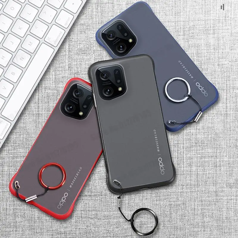 For Oppo Find X5 Pro Frameless Matte Phone Case For Find X5 Ultra Slim Hard PC Protective Cover for Find X5 Pro Borderless Cover