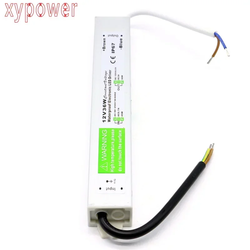 WS DC 12V 24V 36V 48V IP67 IP68 Switching Power Supply 20A 50W 60W 100W 150W 200W 250W Outdoor Waterproof AC 110V - 220V