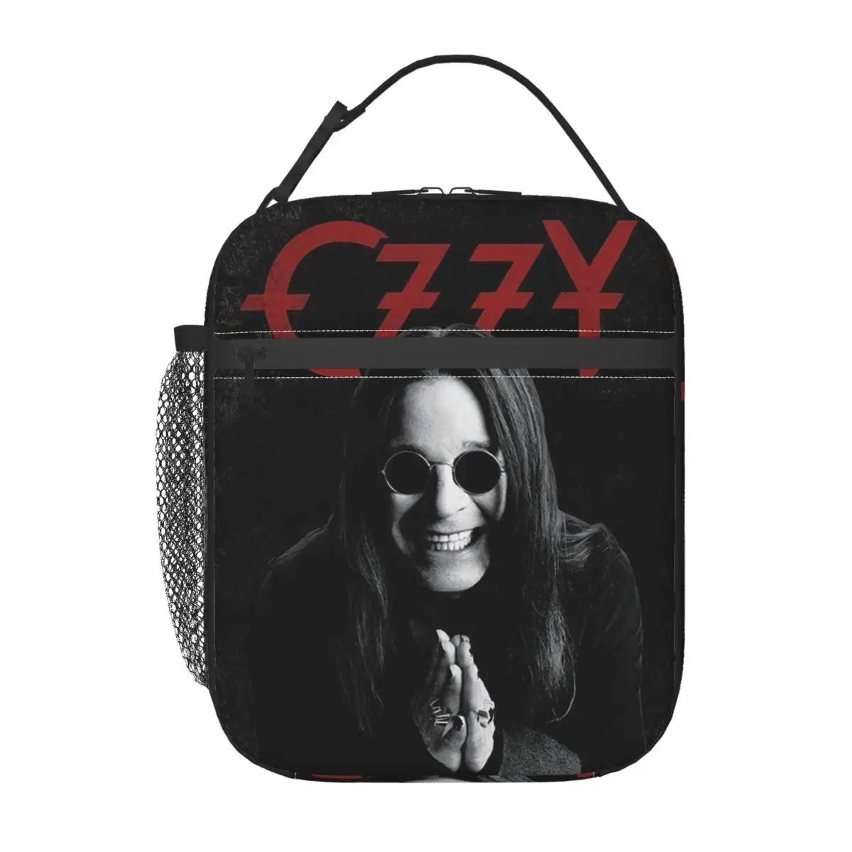 

Ozzy osосвен тяжелый металл музыкальный певец рок изолированный Ланч-бокс для пикника Водонепроницаемый термоохладитель бэнто-бокс для женщин