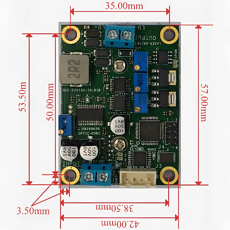 Laser Drive Module 0A~10A Adjustable Constant Current Source Pulse Constant Current Source LED Drive Source 9V-25V[R1]