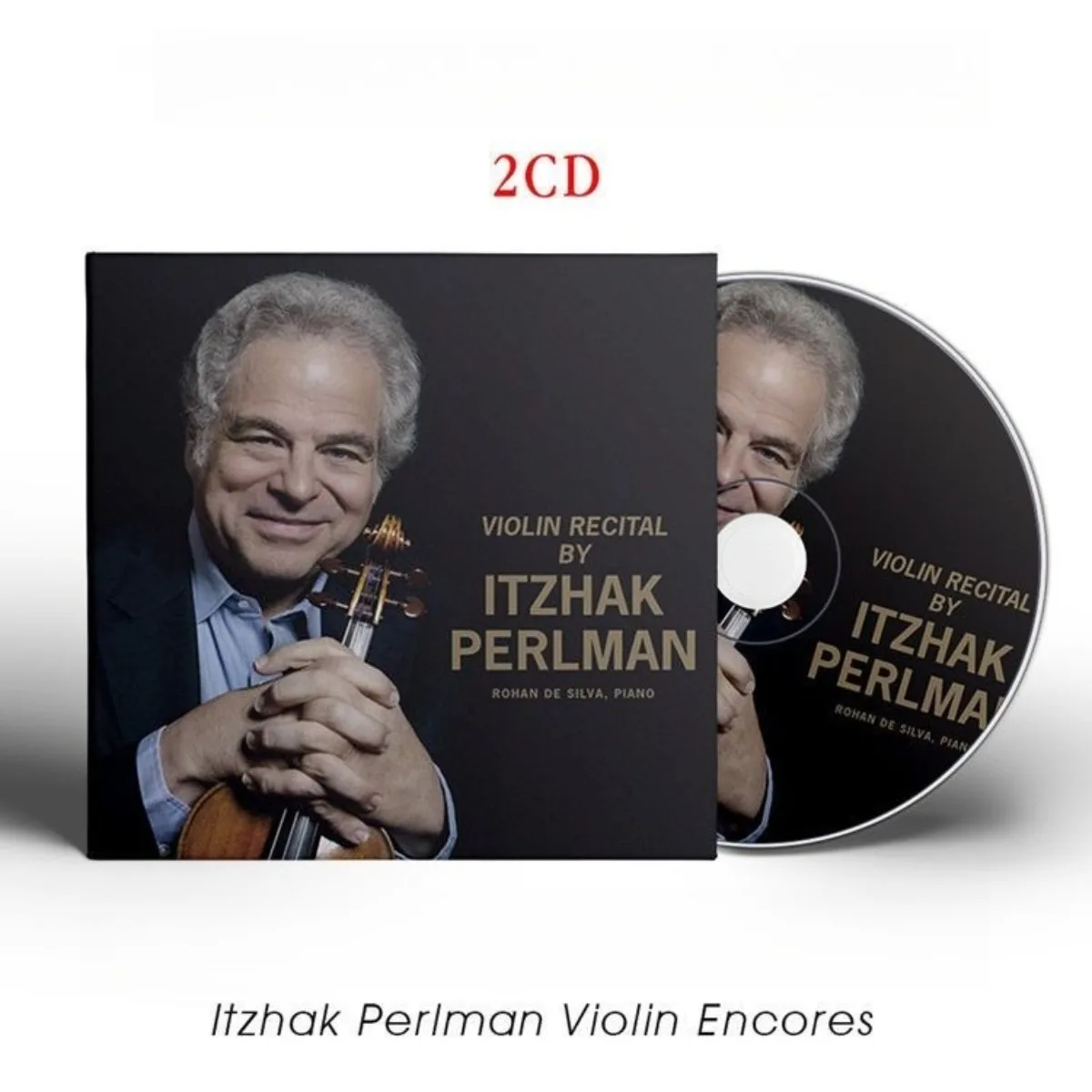 

Itzhak Perlman Violin Encores - World-Class Soloist Audiophile Recording Classical Music Album CD Disc