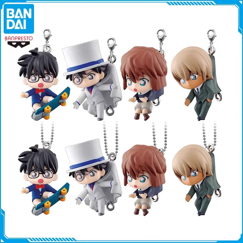 

BANDAI Original Detective Conan Kuroba Kaito Haibara Ai Furuya Rei Grasping Clothes Gashapon Action Figure Model Capsule Toys