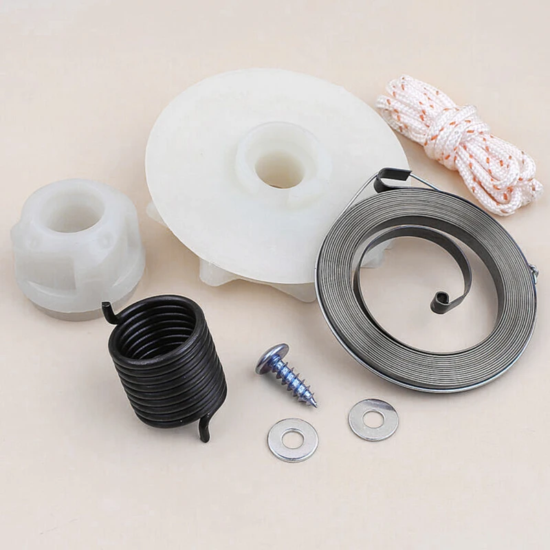 Recoil Pulley Kit Starter For Poulan PP4218 PP4620AV PPB4018 SM4218AV Chainsaws Garden Power Tools Accessories