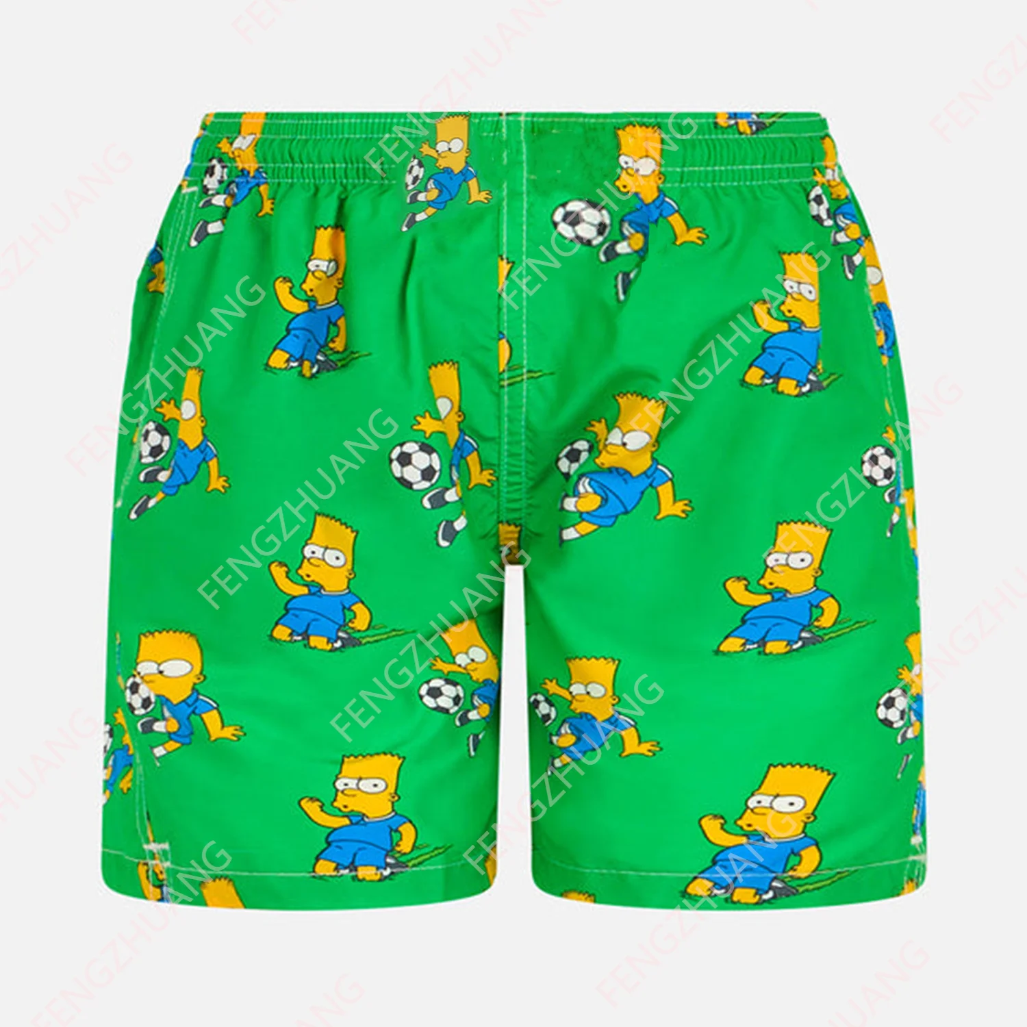 New Summer Loose Luxury Shorts Man for Women Sanrio Beach Shorts Bart print shorts THE SIMPSON SPECIAL EDITION