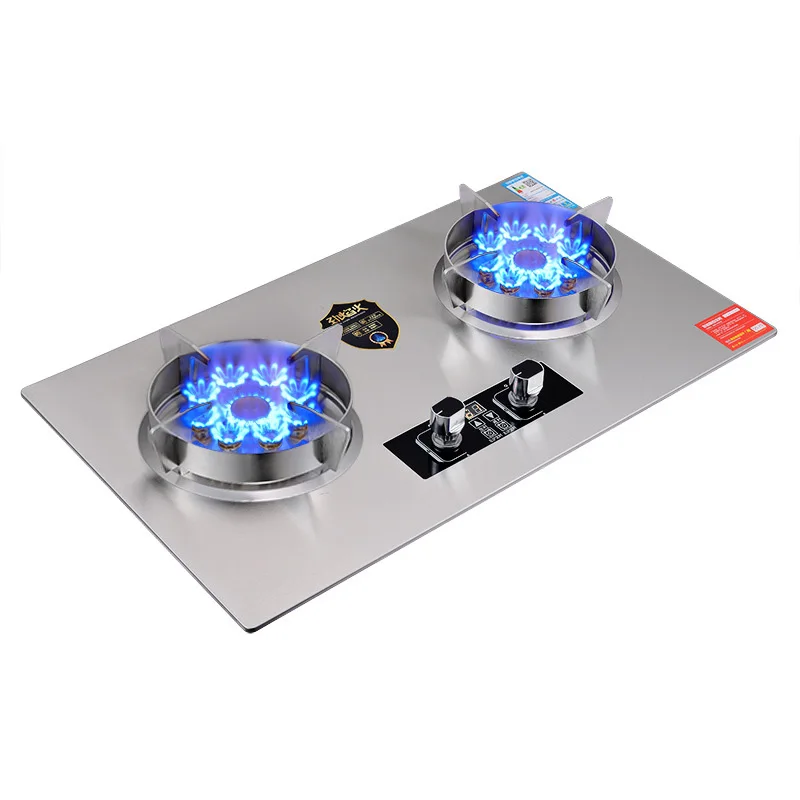 High Quality Kitchen Appliances Double Burner Gas Stove Tempered Glass Gas Cooker Household Gas Cooktops