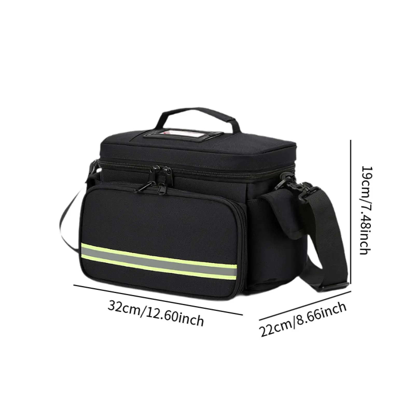 Empty First Aid Bag Storage Pouch Medical Storage Bag for Office Gym Camping