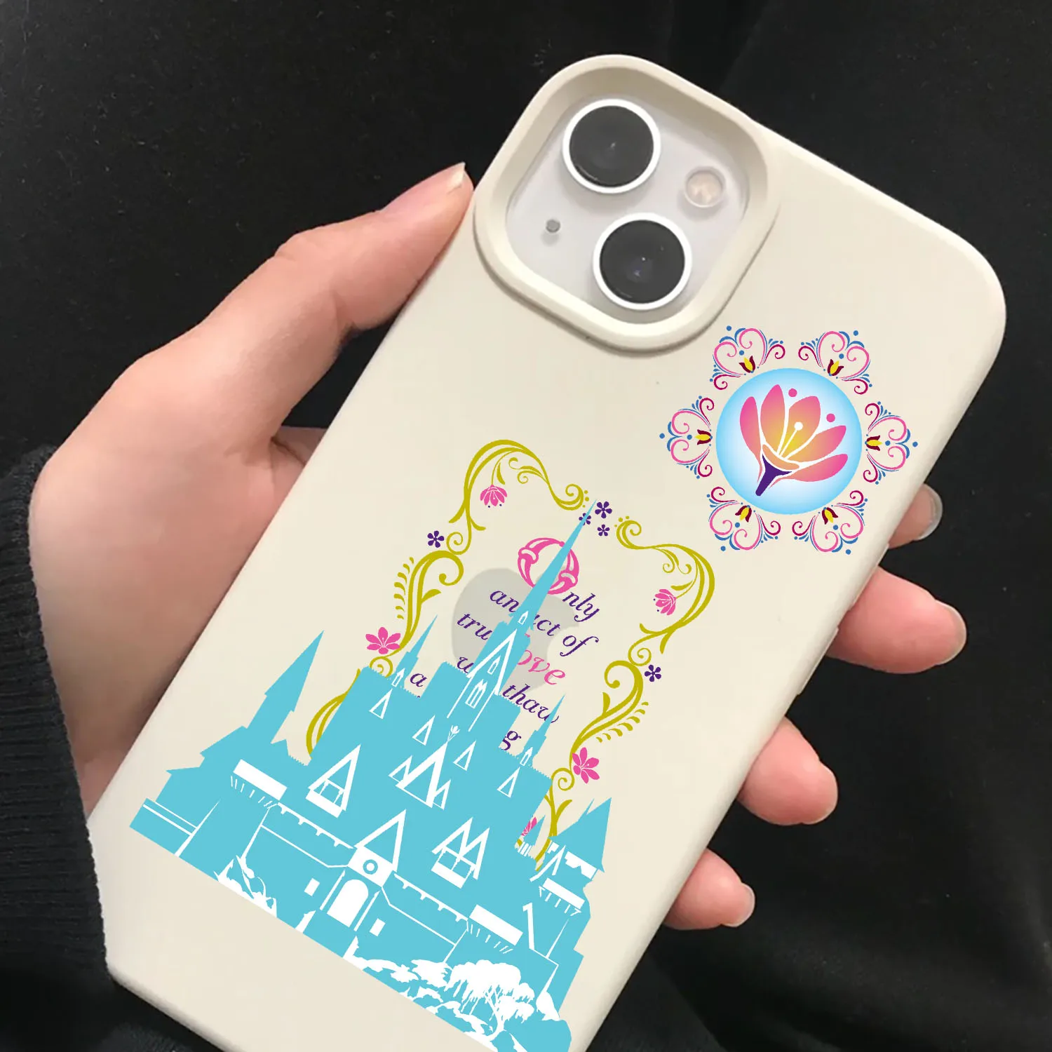 8/16/32개 겨울왕국 엘사 공주 귀여운 스티커 생일 파티 INS 스타일 스티커 장식 플래너 방수 스티커