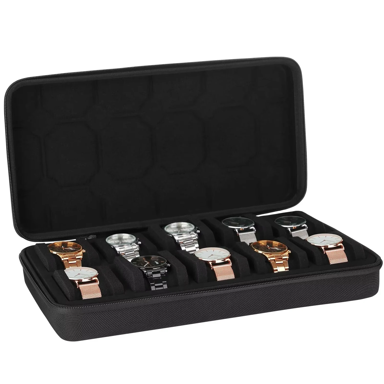 10 Slot EVA Black