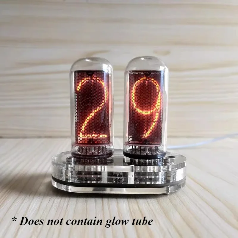 2-Position IN-18 Nixie Tube Thermometer Motherboard Glow Tube Thermometers Base Smart Electron Digital Thermometers Accessories