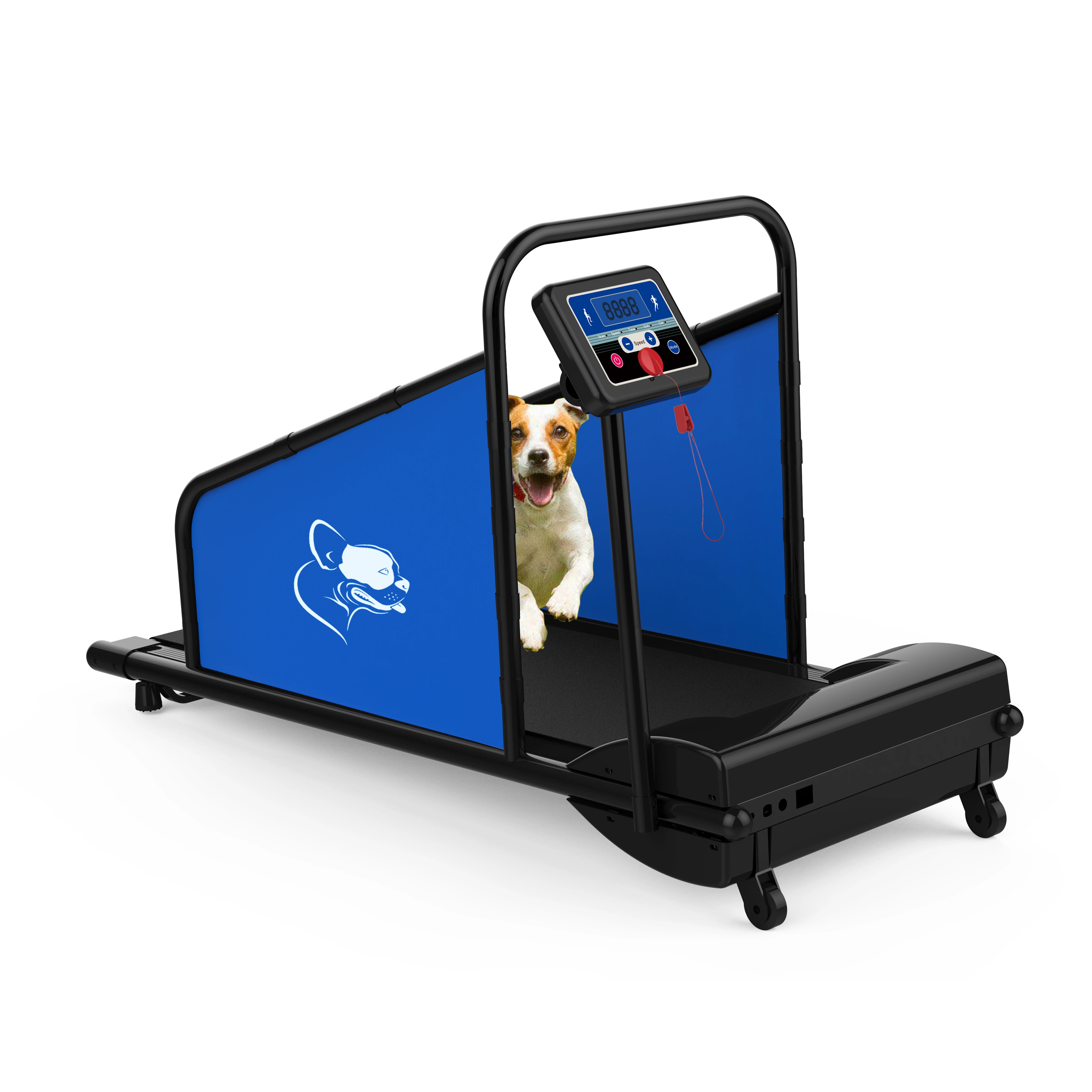 STLF SHULI Gym متعددة الوظائف الكهربائية الكلب مفرغة فائقة الهدوء امتصاص الصدمات معدات التدريب LED 100 كجم وسادة المشي